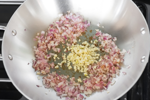 #8 Add the minced garlic and sautee